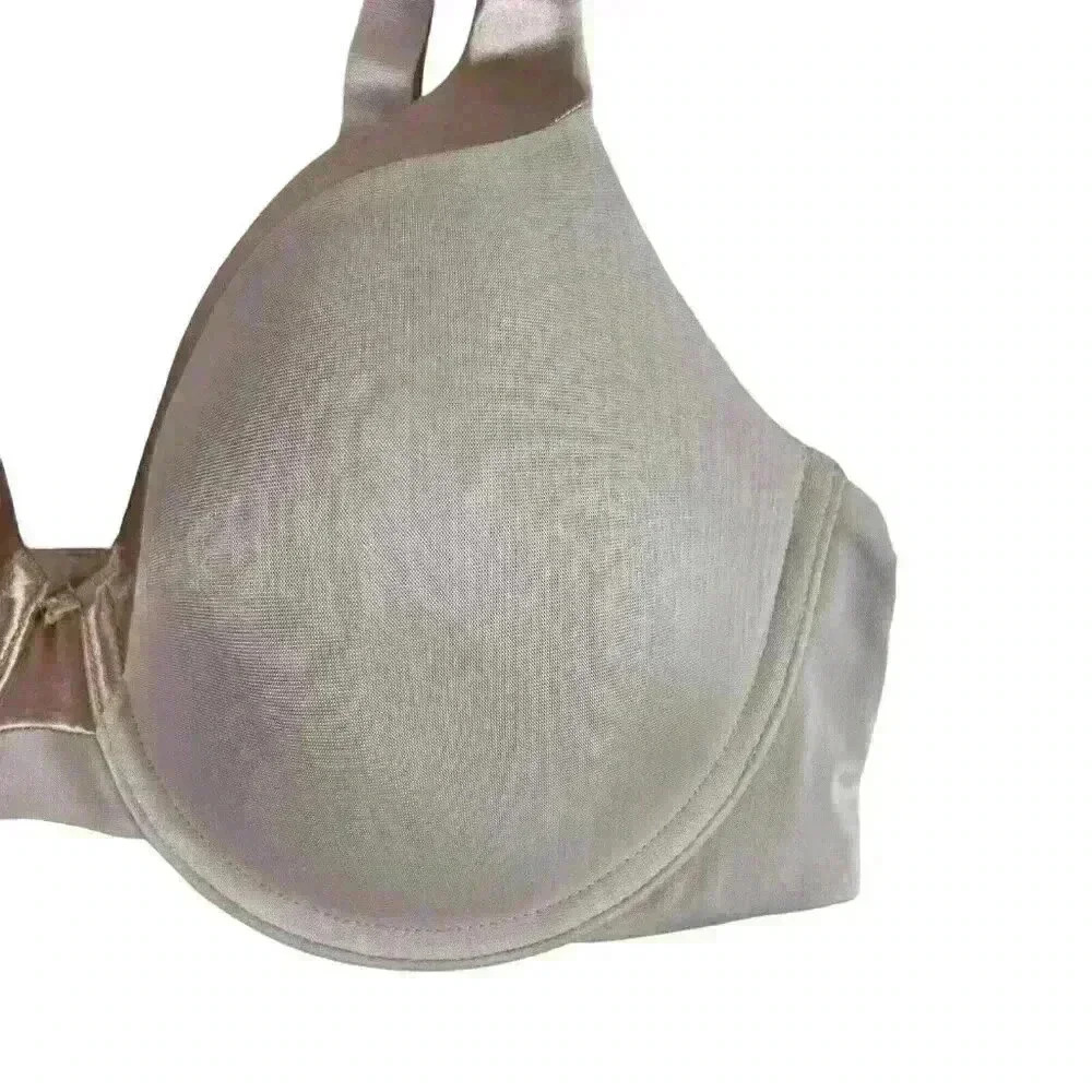 Vanity Fair Bra 40C Illumination Full Coverage Underwire Tan Nude Satin 76338 - Picture 4 of 10
